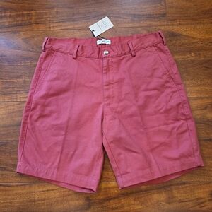 Peter Millar Pilot Twill Short Men's Size 32 Red